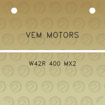 vem-motors-w42r-400-mx2