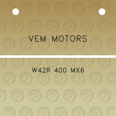 vem-motors-w42r-400-mx6