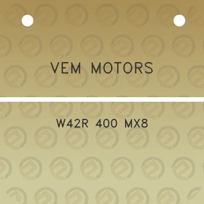 vem-motors-w42r-400-mx8