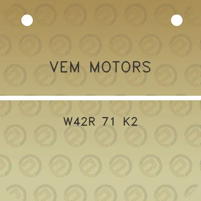 vem-motors-w42r-71-k2