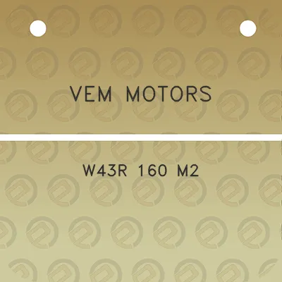 vem-motors-w43r-160-m2