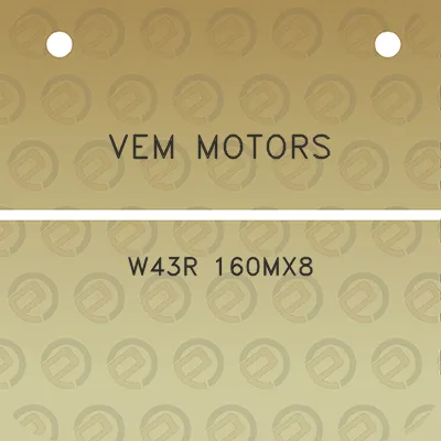 vem-motors-w43r-160mx8