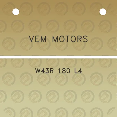 vem-motors-w43r-180-l4