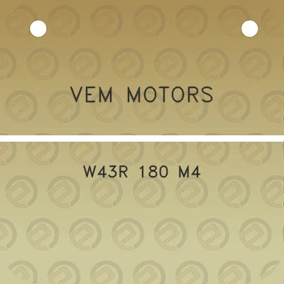 vem-motors-w43r-180-m4