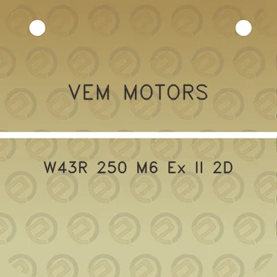 vem-motors-w43r-250-m6-ex-ii-2d