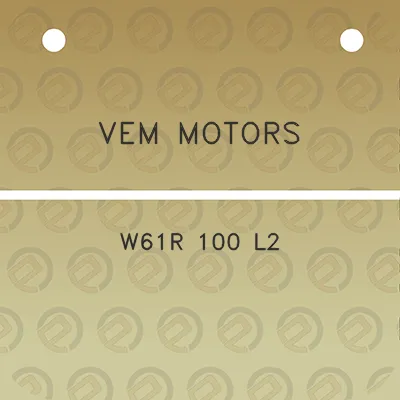 vem-motors-w61r-100-l2