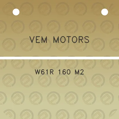 vem-motors-w61r-160-m2