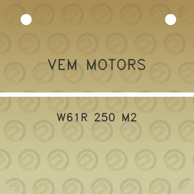 vem-motors-w61r-250-m2