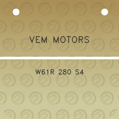 vem-motors-w61r-280-s4