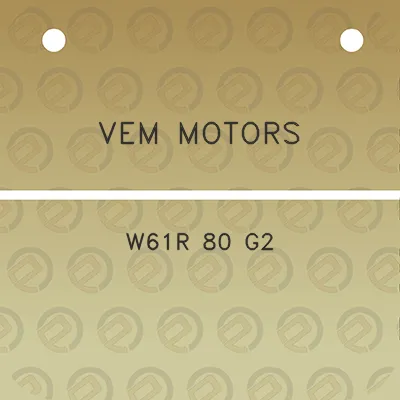 vem-motors-w61r-80-g2