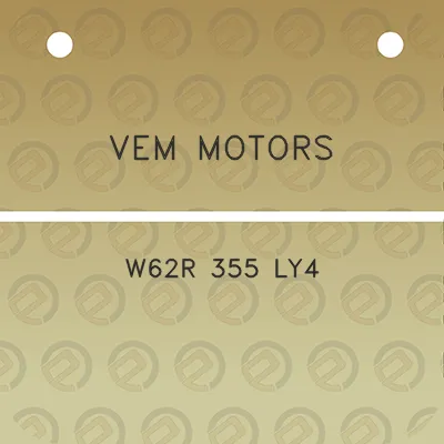 vem-motors-w62r-355-ly4