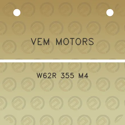 vem-motors-w62r-355-m4