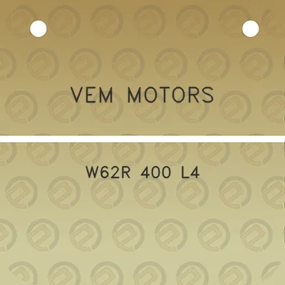 vem-motors-w62r-400-l4