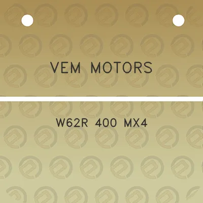 vem-motors-w62r-400-mx4