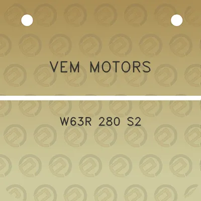 vem-motors-w63r-280-s2