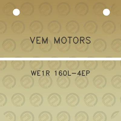 vem-motors-we1r-160l-4ep