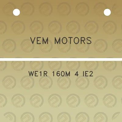 vem-motors-we1r-160m-4-ie2