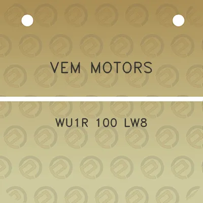 vem-motors-wu1r-100-lw8