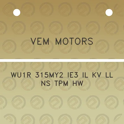 vem-motors-wu1r-315my2-ie3-il-kv-ll-ns-tpm-hw