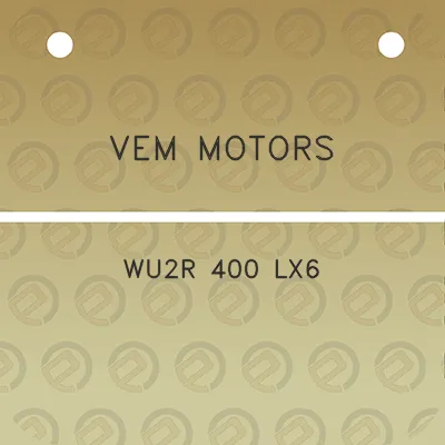 vem-motors-wu2r-400-lx6