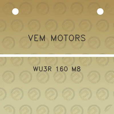 vem-motors-wu3r-160-m8