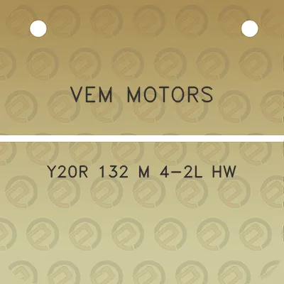 vem-motors-y20r-132-m-4-2l-hw