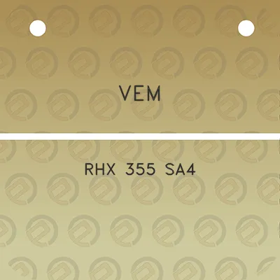 vem-rhx-355-sa4