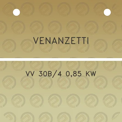 venanzetti-vv-30b4-085-kw