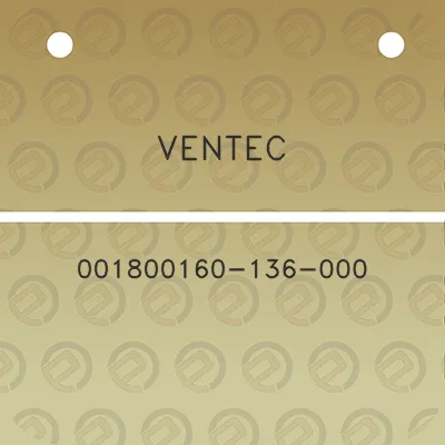 ventec-001800160-136-000