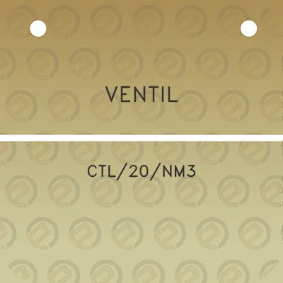 ventil-ctl20nm3