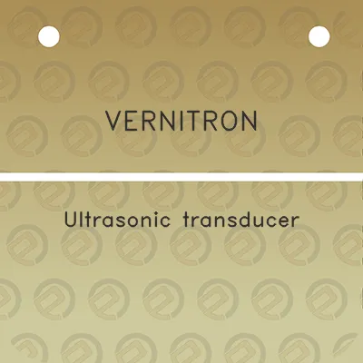 vernitron-ultrasonic-transducer