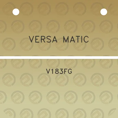 versa-matic-v183fg