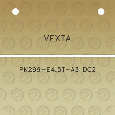 vexta-pk299-e45t-a3-dc2