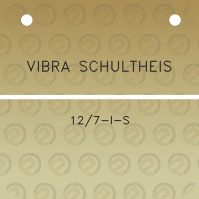 vibra-schultheis-127-i-s