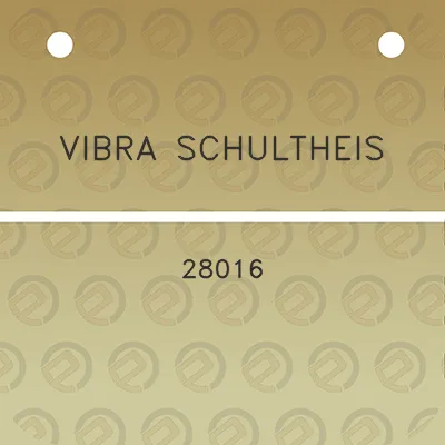 vibra-schultheis-28016