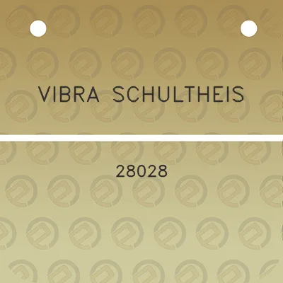 vibra-schultheis-28028