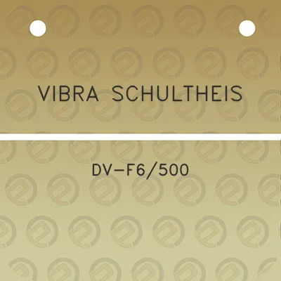 vibra-schultheis-dv-f6500