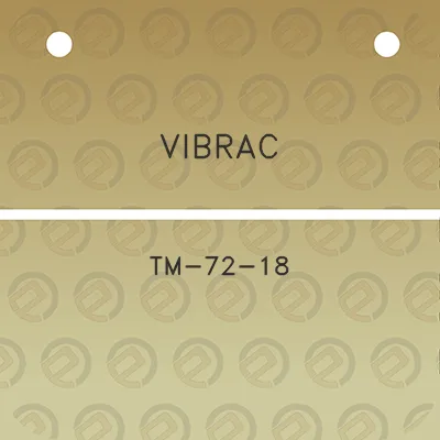 vibrac-tm-72-18