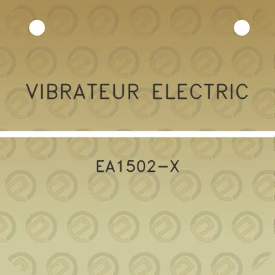 vibrateur-electric-ea1502-x