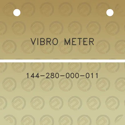 vibro-meter-144-280-000-011