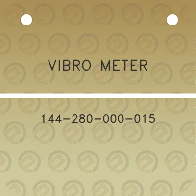 vibro-meter-144-280-000-015