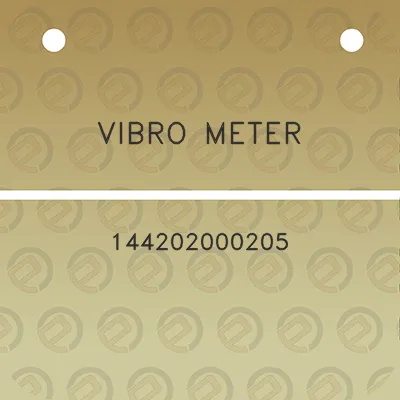 vibro-meter-144e11