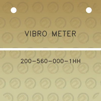 vibro-meter-200-560-000-1hh