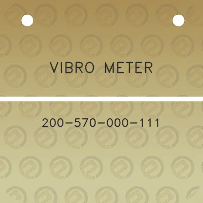 vibro-meter-200-570-000-111