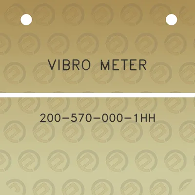 vibro-meter-200-570-000-1hh