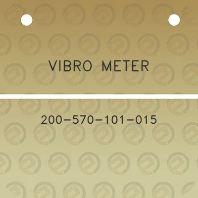 vibro-meter-200-570-101-015