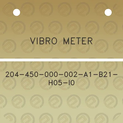 vibro-meter-204-450-000-002-a1-b21-h05-i0