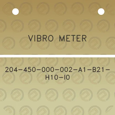 vibro-meter-204-450-000-002-a1-b21-h10-i0