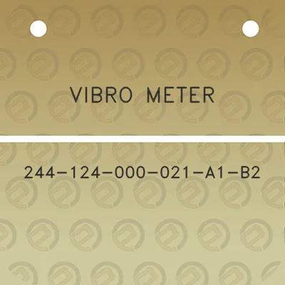 vibro-meter-244-124-000-021-a1-b2