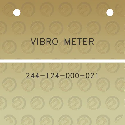 vibro-meter-244-124-000-021